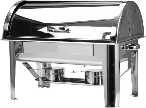YATO Büfé ételmelegítő GN 1/1 edénnyel, 90°-os roll-top fedéllel, 9 l (YG-04120)