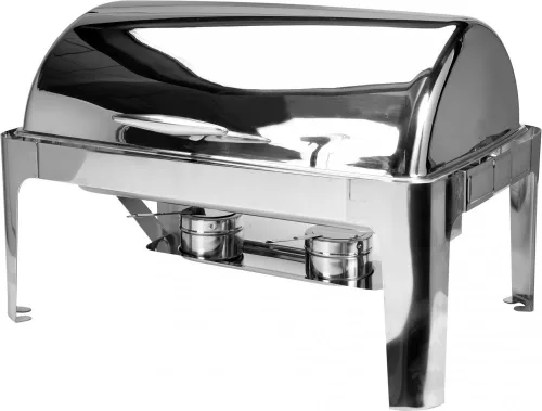 YATO Büfé ételmelegítő GN 1/1 edénnyel és 180°-os roll-top fedéllel, 9 l (YG-04140)