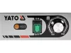 YATO Dupla elektromos bordázott kontaktgrill 2 független sütőzónával, 3600 W, 50–300 °C (YG-04560)