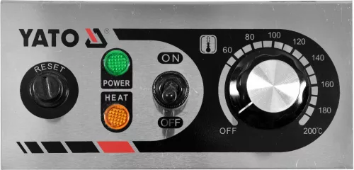 YATO Elektromos ipari olajsütő 3,5 l, 2 kW, 60–200 °C (YG-04608)