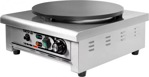 YATO Elektromos palacsintasütő tapadásmentes 400 mm-es sütőlappal, 3000 W, 50–300 °C