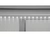 YATO Pultra helyezhető hűtővitrin 120 l, 0–12 °C, ívelt üveggel és LED-világítással (YG-05025)