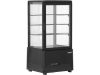 YATO Nagykonyhai ipari PULTRA ÁLLÍTHATÓ VITRINES HŰTŐ, 69 Liter 46x41x90 cm, fekete (YG-05051)