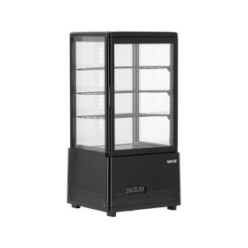   YATO PULTRA ÁLLÍTHATÓ VITRINES HŰTŐ, 79 Liter 46x41x97 cm, fekete (YG-05052)