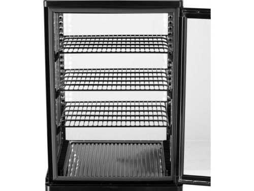 YATO PULTRA ÁLLÍTHATÓ VITRINES HŰTŐ, 79 Liter 46x41x97 cm, fekete (YG-05052)