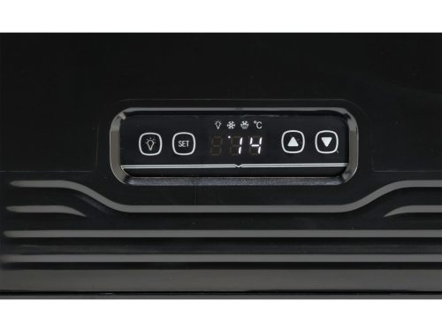 YATO PULTRA ÁLLÍTHATÓ VITRINES HŰTŐ, 79 Liter 46x41x97 cm, fekete (YG-05052)