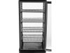 YATO PULTRA ÁLLÍTHATÓ VITRINES HŰTŐ, 98 Liter 46X41X112 cm,  FEKETE (YG-05053)