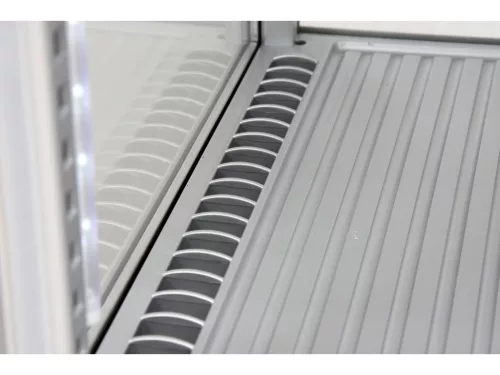 YATO Pultra helyezhető álló hűtővitrin 78 l, 0–12 °C, 3 polccal, ezüst (YG-05057)