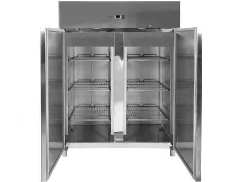 YATO Nagykonyhai ipari Dupla hűtőszekrény 1200L 1340x810x2010 mm (YG-05220)