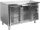 YATO Nagykonyhai ipari GN hűtött munkaasztal, 2 ÜVEGAJTÓ (YG-05252)