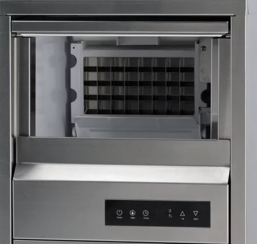 YATO Jégkockagép vendéglátáshoz, 20 kg/24 óra teljesítménnyel, 8 kg-os jégtárolóval (YG-05550)