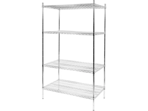 YATO Gasztro huzalpolc krómozott acélból, 200 kg, 1520 × 457 mm, 4 db (YG-09053)