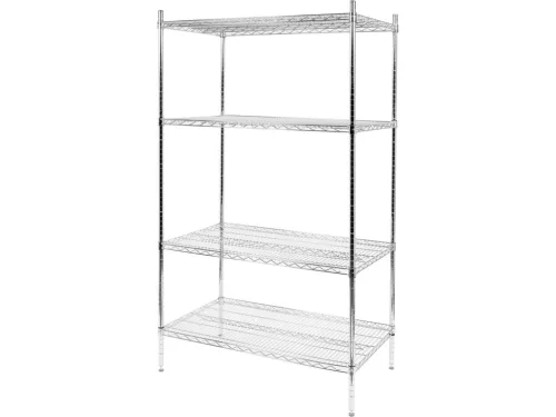 YATO Gasztro huzalpolc krómozott acélból, 200 kg, 1060 × 610 mm, 4 db (YG-09056)