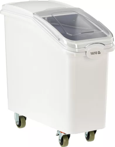 YATO Kerekes liszt- és alapanyagtároló 81 liter, adagoló lapáttal (YG-09110)
