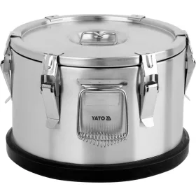   YATO Catering ételszállító termosz rozsdamentes acél tartállyal, 10 l, 355 × 240 mm (YG-09200)
