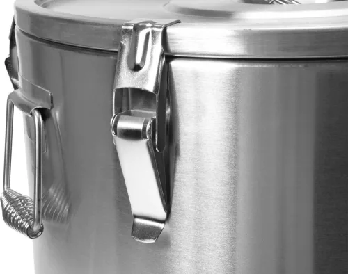 YATO Catering ételszállító termosz rozsdamentes acél tartállyal, 10 l, 355 × 240 mm (YG-09200)