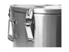 YATO Catering ételszállító termosz rozsdamentes acél tartállyal, 15 l, 355 × 300 mm (YG-09201)