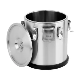   YATO Catering ételszállító termosz rozsdamentes acél tartállyal, 20 l, 355 × 380 mm (YG-09202)