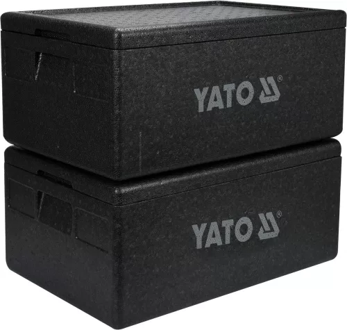 YATO Hőszigetelt catering ételszállító láda GN 1/1 edényekhez, 40 l, 600 × 400 × 283 mm (YG-09210)