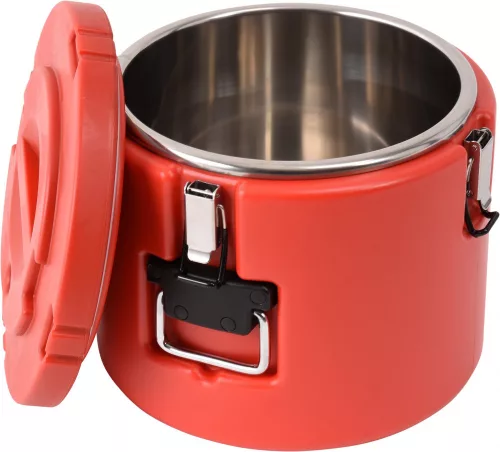 YATO Catering ételszállító termosz rozsdamentes acél tartállyal, 15 l, 335 × 300 mm (YG-09225)