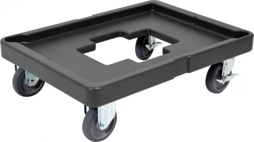YATO Catering szállítókocsi hőszigetelt ételszállító ládákhoz, 4 × 125 mm-es kerékkel (YG-09246)