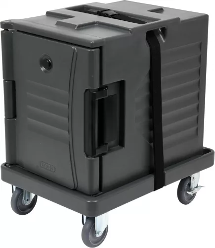 YATO Catering szállítókocsi hőszigetelt ételszállító ládákhoz, 4 × 125 mm-es kerékkel (YG-09246)