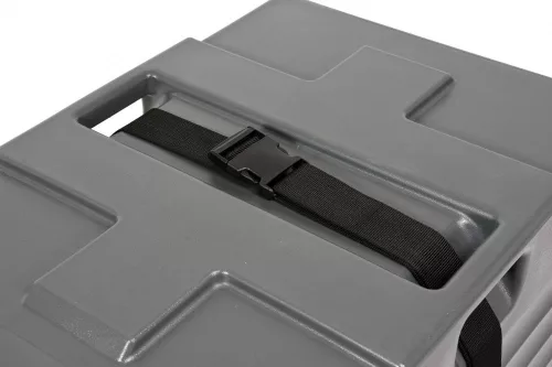 YATO Catering szállítókocsi hőszigetelt ételszállító ládákhoz, 4 × 125 mm-es kerékkel (YG-09246)