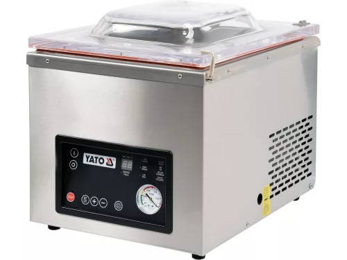 YATO Kamrás vákuumcsomagoló gép 350 mm-es hegesztősínnel, 20 m³/h, 900 W (YG-09305)