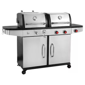 YATO bbq grill otake 2in1, gáz+charco ss 8,2kw (YG-20030)