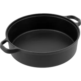   YATO ÖNTVÉNY GRILLSERPENYŐ, 28 CM, MAGAS PEREMMEL – GÁZGRILLHEZ (YG-20141)