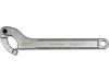 YATOÁllítható csuklós körmöskulcs horonyanyákhoz, 50–80 mm, 280 mm, CrV (YT-01677)