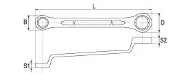 YATO Csillagkulcs 18X19mm (YT-0219)