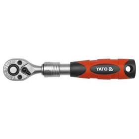   YATO Hajtószár racsnis 1/4" 72T teleszkópos(150mm-200mm) CrV  (YT-0297)