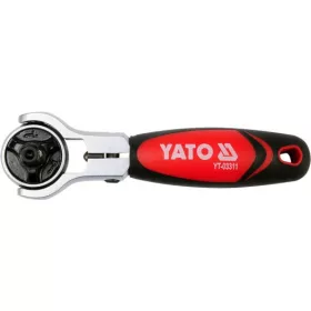   YATO Hajtószár racsnis 1/4" 72T, bit és dugókulcshoz  (YT-03311)