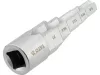 YATO Lépcsős radiátor- és szerelvénykulcs adapterrel, 1/2” meghajtás, 5 méret, 9,6–21 mm (YT-03319)