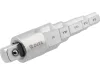 YATO Lépcsős radiátor- és szerelvénykulcs adapterrel, 1/2” meghajtás, 5 méret, 9,6–21 mm (YT-03319)