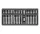 YATO Torx, Hex és Spline bitkészlet S2 acélból, 30–75 mm, 40 részes (YT-0400)
