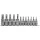 YATO Bitfejkészlet Torx profillal, 1/4” és 3/8” meghajtással, T8–T55, 12 részes (YT-04331)