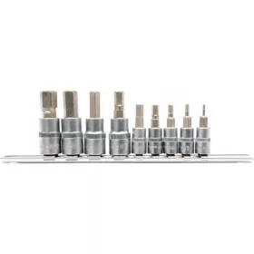   YATO Bithegy dugófejjel Imbusz 9 r. (1/4 " L=37mm H2-H6, 3/8" L=48mm H7-H12)   (YT-04401)