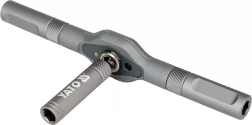 YATO Bitkészlet racsnis csavarhúzóval, 1/4”, 40 fogas, 33 részes, S2 (YT-04619)