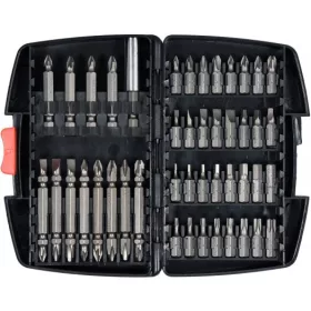   YATO Bitkészlet 1/4” befogással, S2 acél, 25–65 mm, 45 részes (YT-04620)