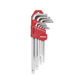   YATO Torx kulcs készlet 9 részes hosszú T10-T50  (YT-0512)