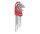 YATO Torx kulcs készlet 9 részes hosszú T10-T50  (YT-0512)