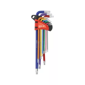 YATO Torx kulcskészlet T10–T50, 9 DB (YT-05636)