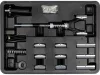 YATO Hengerhonoló készlet 20–89 mm, P220 szilícium-karbid kövekkel, 14 részes (YT-05800)