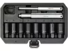 YATO GÉPI DUGÓKULCS KÉSZLET 10 RÉSZES 18-25 MM BIZTONSÁGI KERÉKCSAVAROKHOZ (YT-060302)