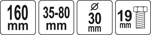 YATO Gömbcsukló kiszedő (YT-06123)