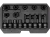 YATO Féknyereg dugókulcs és bit készlet 1/2”, 16 részes (YT-06811)