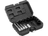 YATO Féknyereg dugókulcs és bit készlet 17 részes, 1/4”–1/2”, CrV acél (YT-06812)