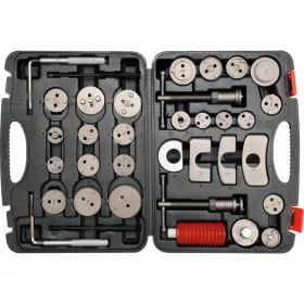   YATO Féknyereg-visszanyomó adapter készlet 3/8”, 35 részes (YT-06822)